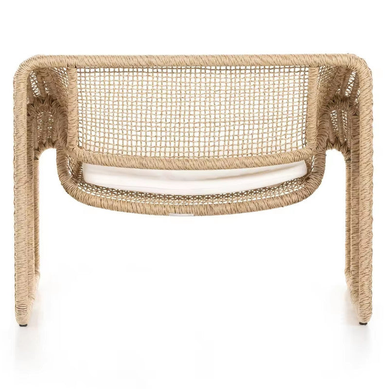 Chair with Cushion and Rattan