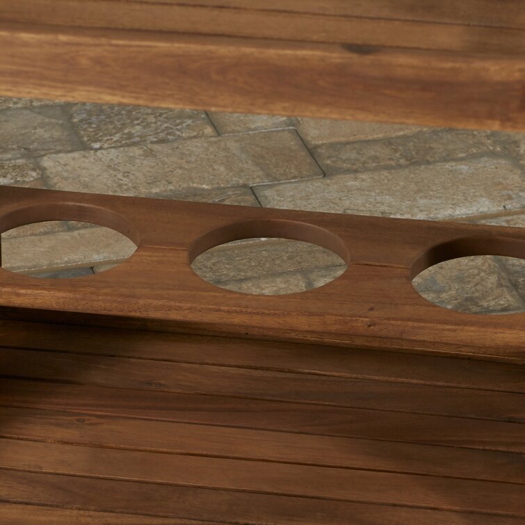 Solid Wood Bar Cart