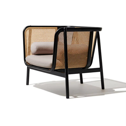 Chair with Combination Rattan and Cushion