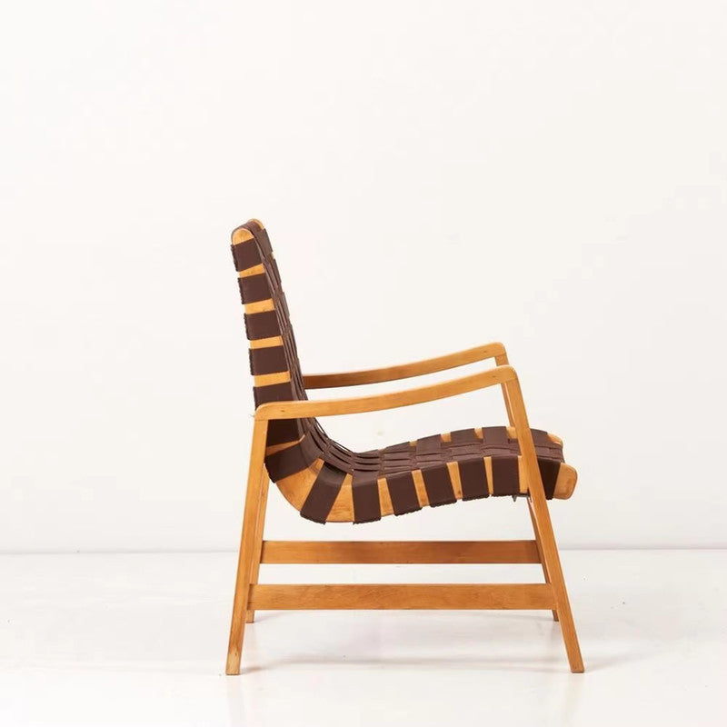 Webbing Rattan Lounge Chair