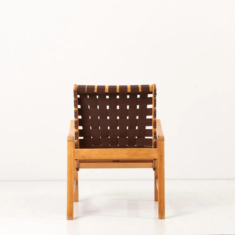 Webbing Rattan Lounge Chair