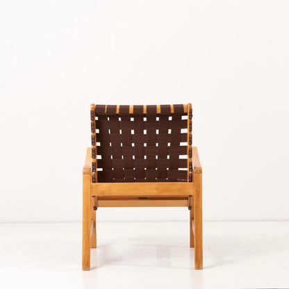 Webbing Rattan Lounge Chair