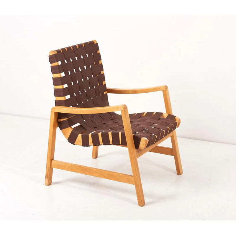 Webbing Rattan Lounge Chair